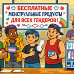 МЕНСТРУАЛЬНЫЕ ПРОДУКТЫ «ДЛЯ ВСЕХ ГЕНДЕРОВ» РАЗДАЮТ В БИБЛИОТЕКАХ БРУКЛИНА